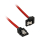 CORSAIR Premium 60cm sleeved 2szt (kątowe) Czerwone CC-8900284 - 739236 - zdjęcie 2